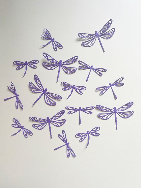 30 pcs. Paper Dragonflies Die Cut| Paper DRAGONFLY| Paper confetti| Dragonflies for scrapbooking| Party décor| Confetti| Backdrops| Confetti Backdrop, Types Of Dragonflies, Paper Dragonfly, Paper Dragonflies, Frog Birthday Party, Frog Birthday, Dragonfly Decor, Die Cut Paper, Paper Confetti