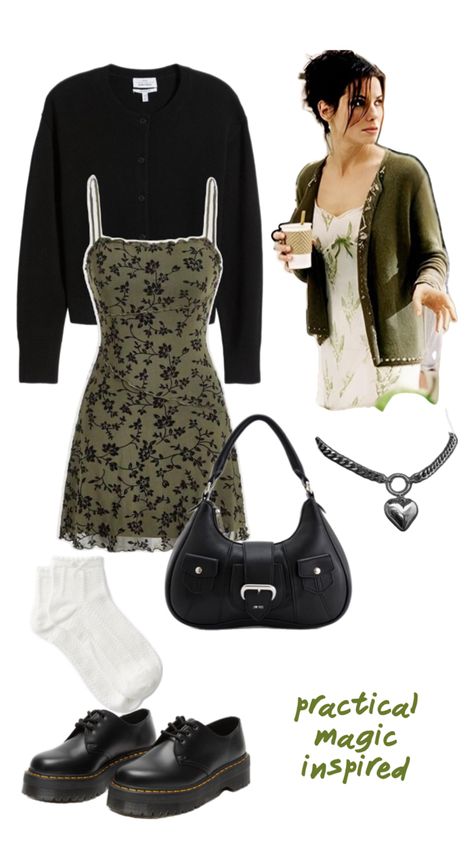 fyp. halloween. outfit inspo. practical magic. Practical Magic Style, Practical Magic Outfits, Magic Outfits, Magic Aesthetic, Halloween Outfit, Practical Magic, Style Change, Hippie Outfits, Autumn Outfit