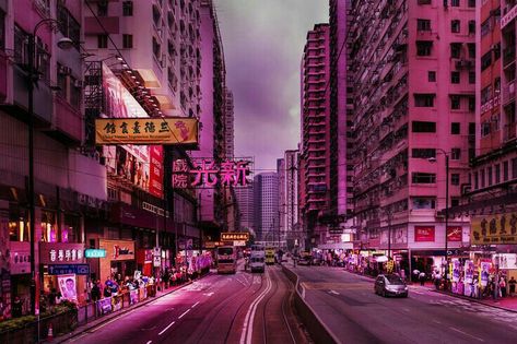 Aesthetic Hong Kong, Homescreen Wallpaper, Hong Kong, Neon, Wallpapers, Signs, Pink