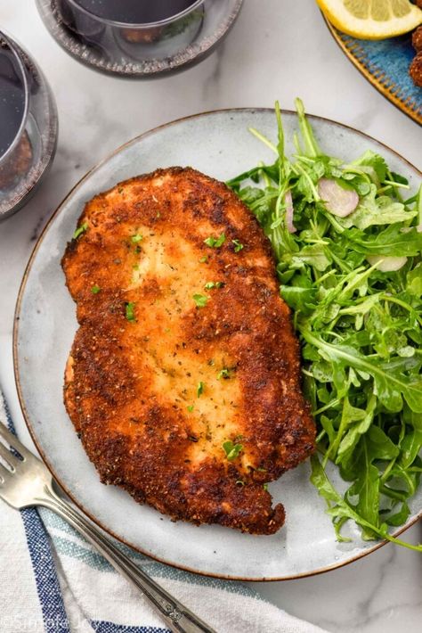 Crispy Chicken Cutlets - Simple Joy Quick Bread Rolls, Crispy Chicken Cutlets, Chicken Cutlet Recipes, Breaded Chicken Cutlets, Slow Cooker Casserole, Chicken Cutlet, Seasoned Bread Crumbs, Fish Salad, Oven Chicken