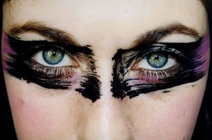 Photo,shoot Roller Derby Makeup, Larp Makeup, Derby Makeup, Bout Makeup, Dramatic Wedding Makeup, Roller Derby Girls, Fantasy Outfits, Dramatic Eye Makeup, Derby Girl