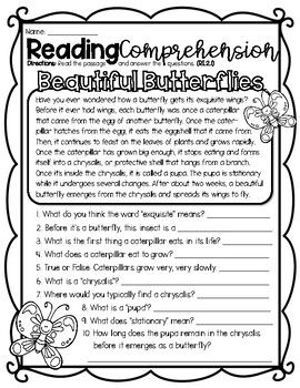 (((5 Pages))) 2nd Grade Fiction Reading Comprehension Passages CDC Grade 2 Comprehension Worksheets, Comprehension For Grade 1, Author's Purpose Worksheet, Character Trait Worksheets, Context Clues Worksheets, 2nd Grade Reading Comprehension, Letter Writing Template, Third Grade Reading, Authors Purpose