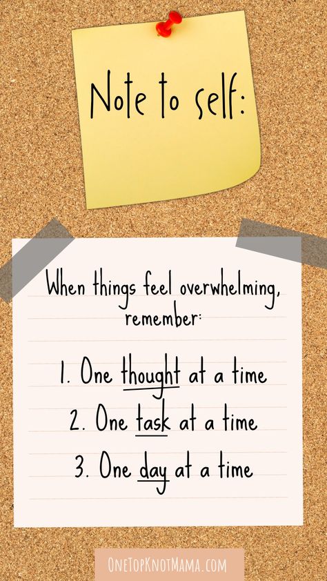 Note to self quotes Note To Self When Things Get Overwhelming, One Minute At A Time Quotes, One Day At A Time Quotes Inspiration, One Thing At A Time Quotes, Take It One Day At A Time, One Day At A Time Wallpaper, Time For Yourself Quotes, One Day At A Time Quotes, Not Feeling It Today