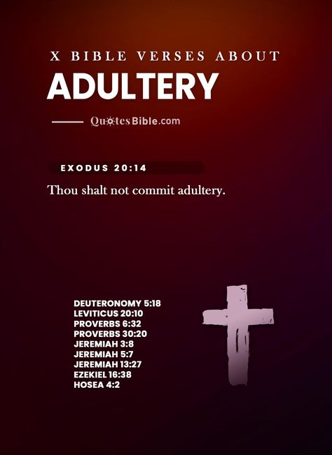 Discover the best Bible verses about adultery and learn how God looks upon unfaithfulness in marriage. Gain wisdom and insights from these powerful scriptures to help you make the right choices in your marriage and prevent adultery. #Bible #Marriage #Adultery #Scripture #Wisdom #Adultery #verses Adultery Quotes Marriage, Adultery Quotes, Bible Marriage, Scriptures Quotes, Verses In The Bible, Verses From The Bible, Biblical Quotes Inspirational, Soccer Moms, Life Skills Lessons