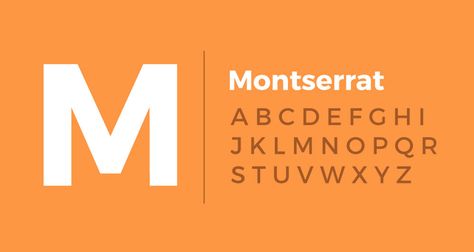 Montserrat font pairing options to use for a modern design Montserrat Font Pairing, Montserrat Font, Old Fashioned Fonts, Clean Fonts, Contemporary Fonts, Open Fonts, Free Script Fonts, Popular Fonts, Great Fonts