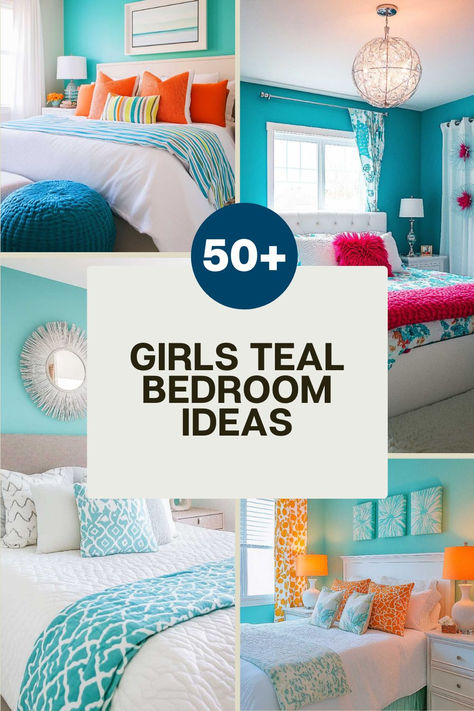 Transform your space with Girls Teal Bedroom Ideas, blending stylish Teal Accent Wall Bedrooms and vibrant Teal Girls Room aesthetics. Whether it's a modern Teal Teenage Girl Bedroom or a cozy Turquoise Girls Bedroom, these ideas bring charm and personality. Save this pin and visit the article for more inspiring designs! Gray And Teal Bedroom Ideas Accent Walls, Teal Bedroom Ideas Kids, Aqua Walls Bedroom, Teal Teenage Girl Bedroom, Teal Bedroom Ideas For Teens, Girls Teal Bedroom Ideas, Teal Teen Bedroom, Girls Teal Bedroom, Turquoise Girls Bedroom