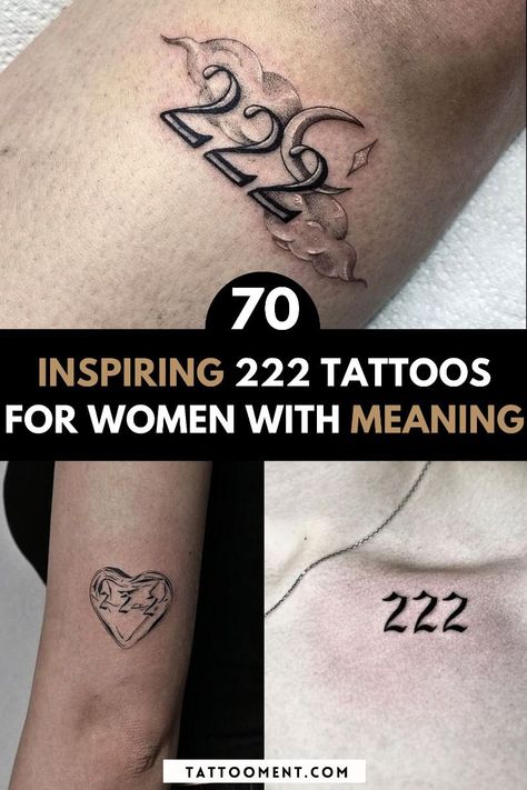 70 Inspiring 222 Tattoos for Women with Meaning Check more at https://ideatatto.com/meaning/70-inspiring-222-tattoos-for-women-with-meaning/ 222 Tattoos, Vertical Tattoo, Places For Tattoos, Waist Tattoos, Leopard Tattoos, Framed Tattoo, Balance And Harmony, Sternum Tattoo, Wings Tattoo