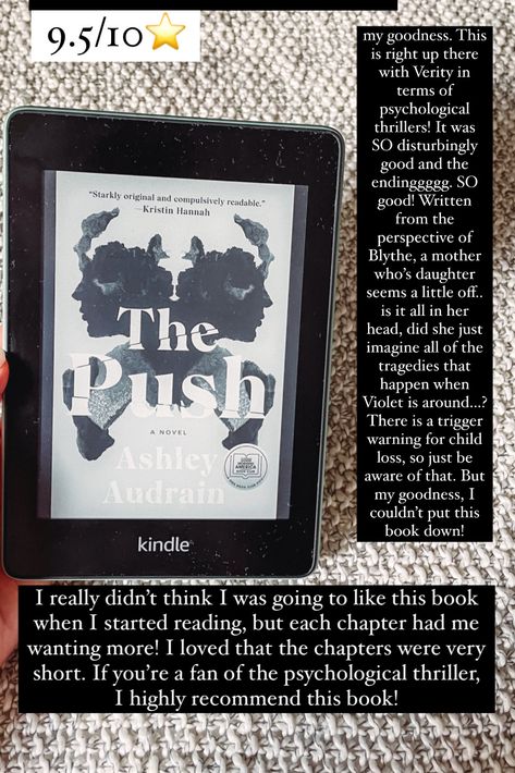 The Push Book, Books Suggestions, Emotional Books, The Push, Great Books To Read, Unread Books, Reading Rainbow, Recommended Books To Read, Book Recs