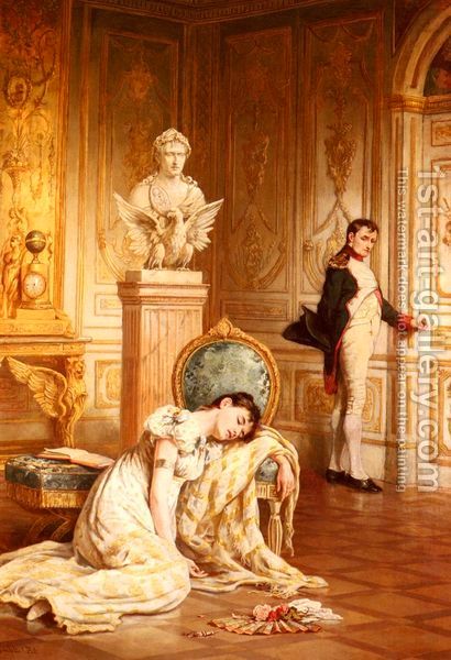 Napoleon, Josephine and a giant bill for Cologne... - The Perfume Society Napoleon Painting, Napoleon Josephine, Empress Josephine, Most Famous Paintings, Dream Painting, Napoleon Bonaparte, Julius Caesar, John Singer Sargent, Oil Painting Reproductions