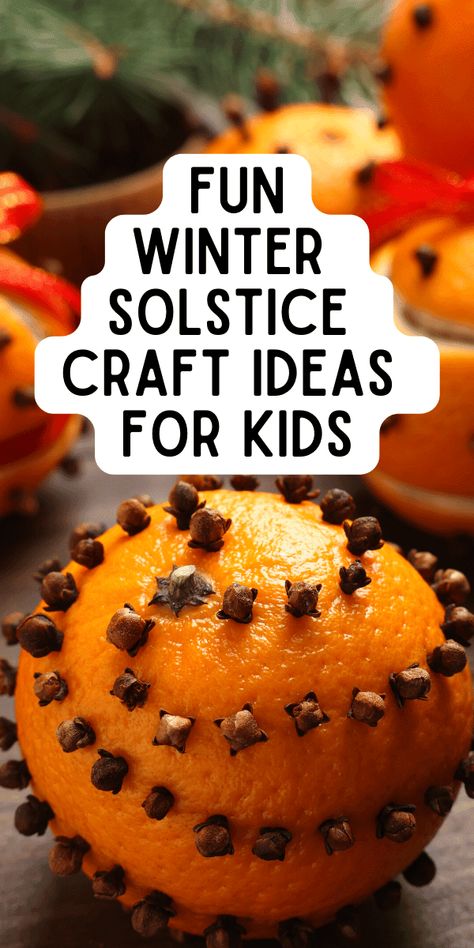 Solstice Crafts For Kids, Winter Solstice Crafts For Kids, Winter Solstice Activities, Solstice Activities, Winter Craft Projects, Winter Equinox, Winter Solstice Rituals, Winter Solstice Party, Yule Traditions