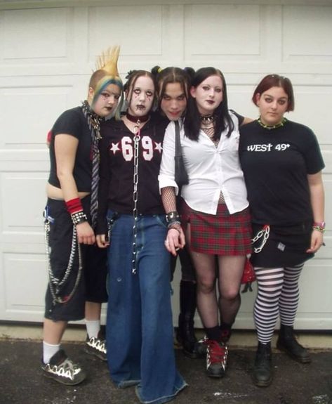 Metal Outfit, My Dream Future, Fruits Magazine, 2000s Outfit, Goth Metal, Button Ups, Garage Band, Back In My Day, Dream Future