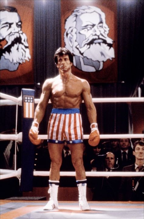 Rocky IV - Sylvester Stallone Rocky Stallone, Rocky Film, Carl Weathers, Rocky Balboa, The Best Films, Sylvester Stallone, Balboa, Bruce Lee, Famous Faces