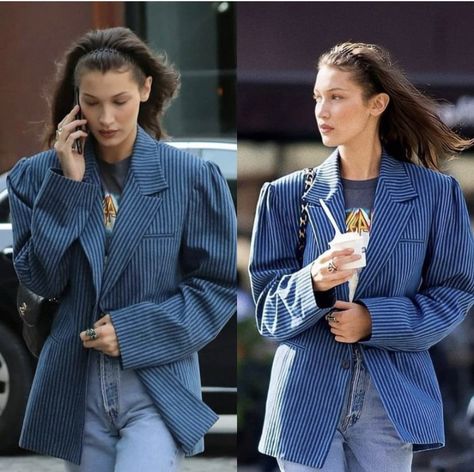 Zig Zag Headband Hairstyles, Bella Hadid Headband, Bella Hadid Haircut, Headband Hairstyles With Bangs, Zigzag Headband, Ireland Fits, Zig Zag Headband, Bella Outfit, Bella Hadid Hair