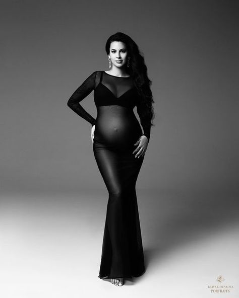 Maternity Photos Sheer Dress, Black Sheer Maternity Dress, Fishnet Maternity Shoot, Maternity Photography Sheer Dress, Form Fitting Maternity Dress Photo Shoot, Maternity Sheer Dress Photo Shoot, Mesh Dress Maternity Shoot, Black Leotard Photoshoot Maternity, Black Tie Maternity Shoot