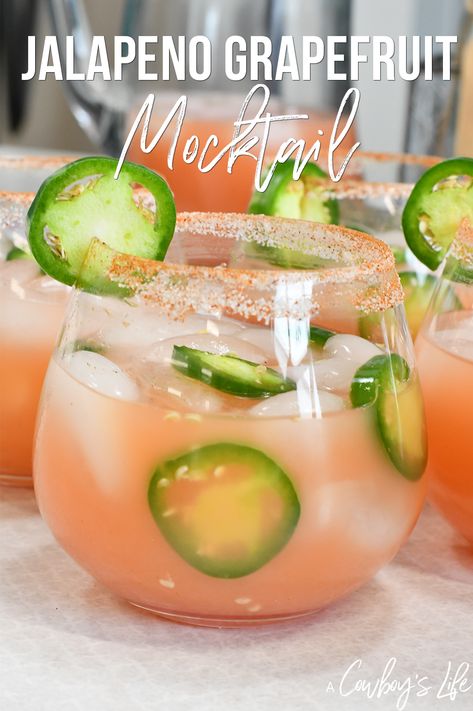 How to throw the ultimate galentine’s day party - A Cowboys Life Spindrift Mock Tails, Grapefruit Mocktail Recipe, Grapefruit Mocktail, Healthy Mocktail, Mocktails Non Alcoholic, Mocktail Recipes, Non Alcoholic Cocktails, Mocktail Recipe, Daiquiri