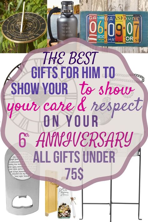 Amazing collection of 6th anniversary gift ideas for him. 6th Anniversary Gift Ideas For Him, 6 Year Anniversary Gift, Anniversary Gift Ideas For Him, Iron Anniversary Gifts, 6th Anniversary Gifts, Anniversary Gift Ideas, Leather Anniversary Gift, Beverage Tub, Personalized Bottle Opener