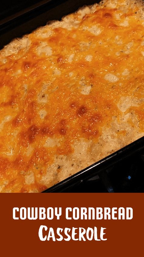 Cowboy Cornbread Casserole, Broccoli Stuffed Chicken, Broccoli Stuffed Chicken Breast, Cornbread Dinner, Cowboy Casserole Recipe, Cowboy Cornbread, Cowboy Food, Cornbread Casserole Recipe, Cowboy Casserole