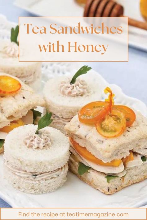 Savory Afternoon Tea Ideas, Bougie Snacks, Chicken Tea Sandwiches, Tea Time Recipes, Tea Party Food Ideas, Tea Party Sandwiches Recipes, British Tea Time, Tea Picnic, Southern Tea