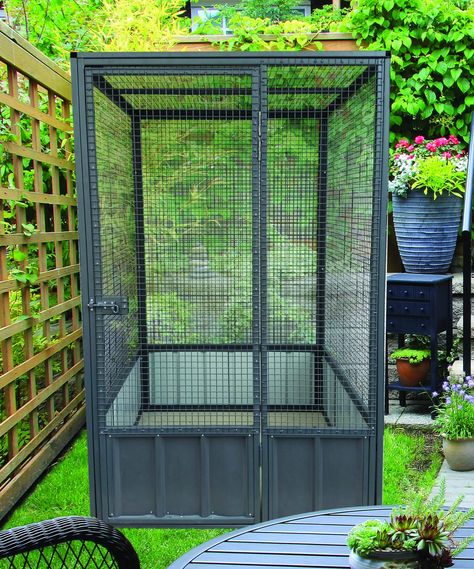 Bird Aviaries - Shed Craft Backyard Aviary, Bird Enclosure, Love Birds Pet, Bird Cage Design, Birds Pet, Skillion Roof, Small Hinges, Bird Aviary, Roof Styles