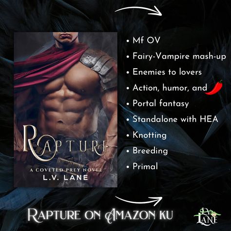 Happy book birthday Rapture 🥳 three years old today #faeromance #darkromance #vampireromance #omegaverse #spicyromance #fantasyromance Omegaverse Books, Book Tropes, Books Fanart, Vampire Romances, Book Birthday, 100 Books, Nerd Problems, Read List, 100 Books To Read