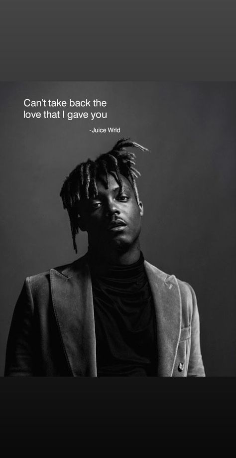 Juice Wrld Lyrics, Juice Wrld Quotes, Juice Lyrics, Juice Quotes, Instagram Caption Lyrics, Juice World, Caption Lyrics, Tattoo 2024, Juice Rapper