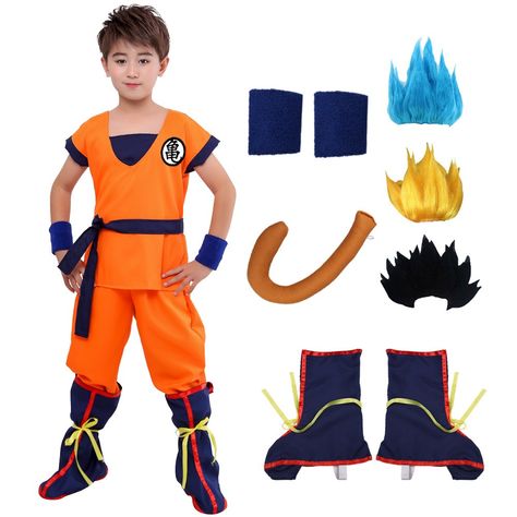 Halloween Christmas Son Goku Turtle Blue Wig Shoes Cosplay Costume Boys Adult Costume For Kids New Year Party Dress Up Goku Outfit, Goku Cosplay, Holiday Suits, Family Christmas Outfits, Queen Of Hearts Costume, Holiday Costumes, Anime Cosplay Costumes, Birthday Party Dress, Cosplay Dress