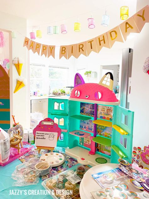 Gabby Dollhouse Party, Gabby Dollhouse, Cat Party, 6th Birthday, Birthday Party Ideas, Catch My Party, Party Photos, Party Birthday, Ideas Photo