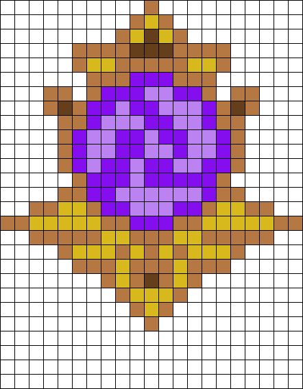 Genshin Beads Pattern, Electro Vision Genshin, Electro Vision, Vision Genshin, Pattern Maker, Kandi Patterns, Bead Sprite, Photo Pattern, Pixel Art Design