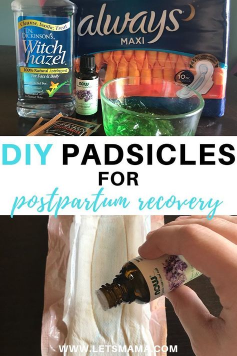 Diy Padsicles, Padsicles Postpartum, Diy Postpartum, 2nd Pregnancy, Postpartum Tips, Postpartum Care Kit, Toddler Parenting, Pregnancy Info, Cotton Rounds