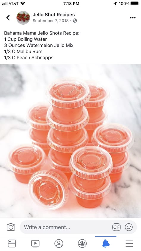 Jello Shots Rum, Fun Alcoholic Drinks For A Party, Bday Drinks, Watermelon Jello Shots, Fun Alcoholic Drinks, Drunken Desserts, Watermelon Jello, Dessert Shots, Fun Drinking Games