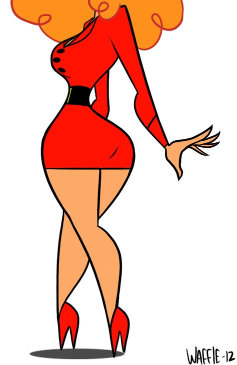 Miss Bellum, Ms Bellum, Red Hair Cartoon, Bad And Bougie, Goof Troop, Rug Hooking Designs, Caricature Sketch, Girls Art, To My Friend