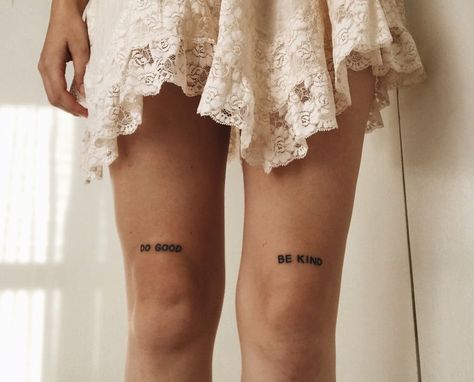 Words Knee Tattoo, Words Over Knee Tattoo, Back Knee Tattoo, Above Knee Tattoo Words, Over The Knee Tattoo Words, Back Of Knee Tattoo, Knee Tattoo Words, Over Knee Tattoo, Below Knee Tattoo