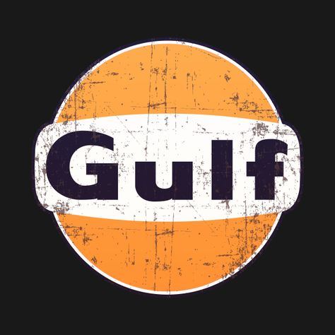 Gulf oil, gas and fuels #gulf #retro #vintage #sponsorship #gt40 #lemans #race #racing #oil #gasstations #fuels Gulf Oil, Automotive Logo Design, Gulf Racing, Feeling Nostalgic, Automotive Logo, Oil Gas, Retro Logos, Shop Gift, Automotive Art