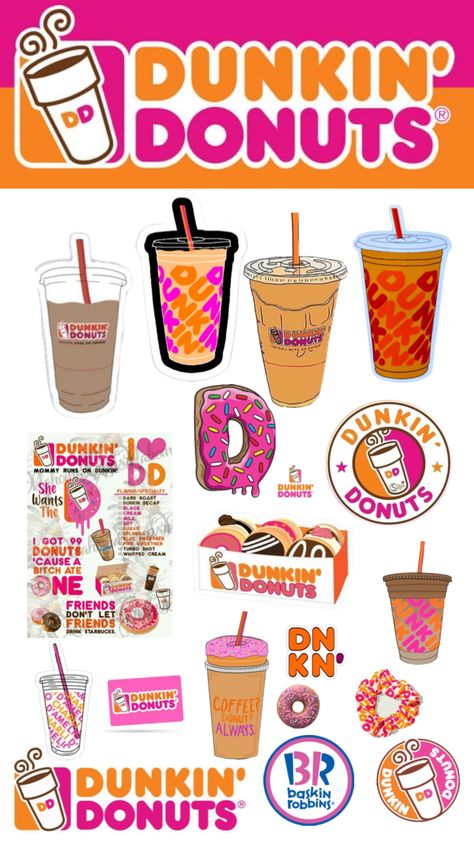 #dunkindonuts #dunkin #donuts Dunkin Donuts Aesthetic, Dunkin' Donuts, Halloween Booth, Donut Party Decorations, Dunkin Donut, Donut Decorations, Classroom Transformation, Printable Images, Donut Party