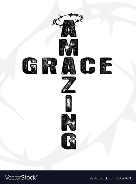 Cross Writing, Cross Quotes, Amazing Grace Cross, Christian Typography, Bible Lettering, Cricut Design Studio, Cross Shape, Cross Shirts, Christian Posters