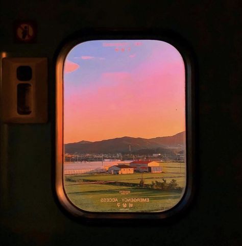 Train Window, Normal Wallpaper, Aesthetic Sky, Natural Landscapes, Unique Experiences, After Life, Pretty Sky, Photo Wall Collage, Window View