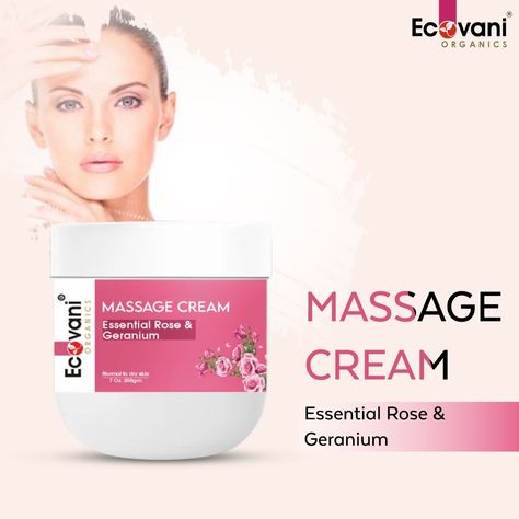 Indulge in luxury with Ecovani Organics' Massage Cream, infused with the pure essence of rose and geranium. Pamper your skin with the richness of organic ingredients and feel rejuvenated. 🌹✨ #OrganicSkincare #MassageCream #RoseAndGeranium #EcovaniOrganics #GlowNaturally Massage Cream, Rose Geranium, The Pure, Organic Ingredients, Geraniums, Organic Skin Care, Skincare Routine, Your Skin, Massage