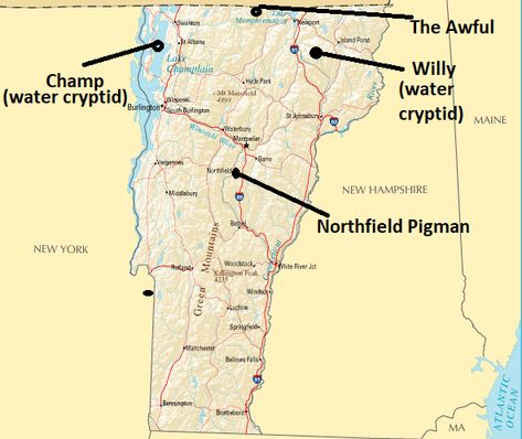 I go over a number of unexplained cryptids and legends of the US state of Vermont. State Capital, State Capitals, Us States, U.s. States, Haunted Places, New Hampshire, Hampshire, Vermont, Massachusetts