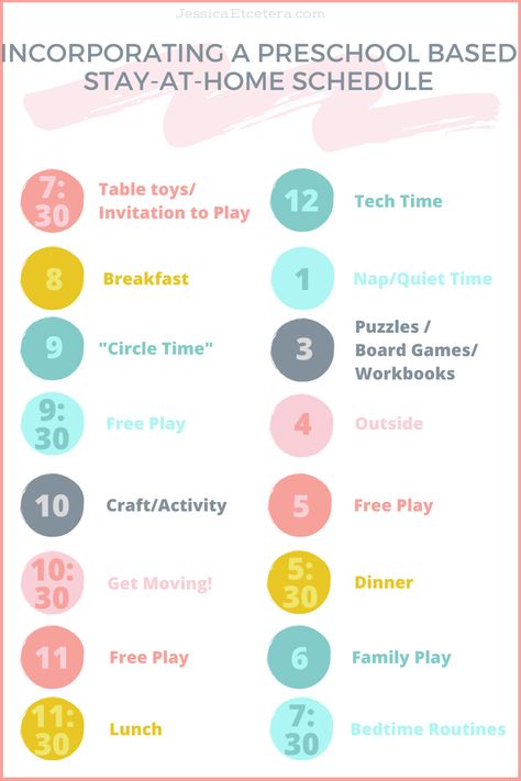 Preschooler Schedule At Home, At Home Circle Time, Home School Preschool Schedule, Circle Time Homeschool, Stay At Home Preschool Schedule, Circle Time At Home, Rest Time Ideas For Preschool, Toddler Preschool Schedule, Daily Preschool Schedule At Home