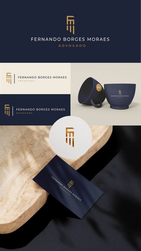 Logo Design Ideas Accounting Branding, Brand Identity Design Luxury, Notary Branding, Law Office Logo, Lawyer Branding, Luxury Branding Identity, Law Firm Logo Design, Law Firm Logo, Logo Branding Design