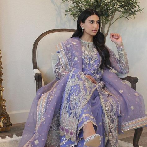 Occasional Dresses, Occasional Dress, Indian Fits, Ethenic Wear, Lavender Colour, Desi Aesthetics, Desi Dress, Function Dresses, Desi Outfits