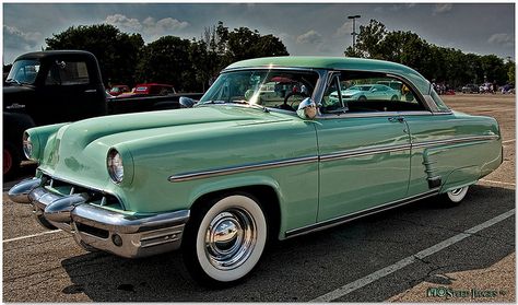 1953 Mercury Coupe | Flickr - Photo Sharing! 1953 Mercury, 1950s Cars, 50s Cars, Mercury Monterey, Mercury Cars, Old Vintage Cars, Custom Cars Paint, Ford 4x4, Ford Lincoln Mercury