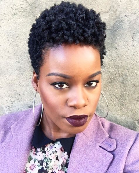 Nars Train Bleu, Lipstick Color Names, Tapered Twa, Short Natural Haircuts, Light Pink Lip Gloss, Tapered Natural Hair, Natural Hair Short Cuts, Tapered Haircut, Hairstyle Gallery