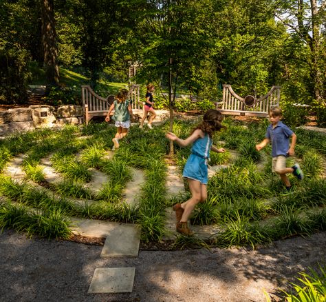 Playground Landscaping, Outdoor Learning Spaces, Play Garden, Healing Garden, Sensory Garden, Children Park, Estate Garden, Children's Garden, Natural Playground