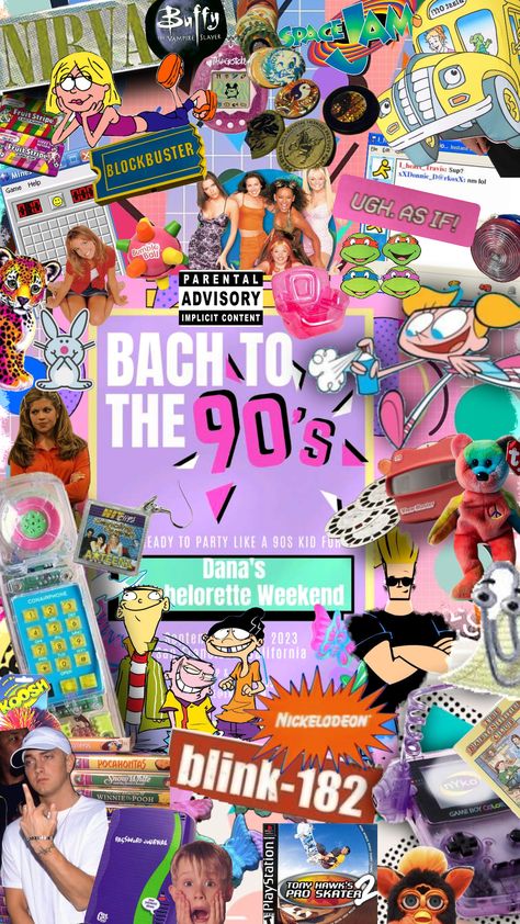 2000s Nostalgia Aesthetic, Dirty Thirty Party, 1990s Childhood, 90s Kids Remember, Toys Nostalgia, Nostalgia Wallpaper, 90s Graphic Design, 30th Birthday Themes, 90s Theme Party