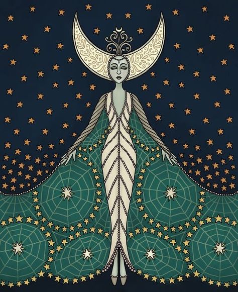 Goddess Of The Night, Magic Flute, The Magic Flute, Queen Of The Night, Virgo Moon, A Goddess, Art Posters, Giclée Print, Limited Edition Prints