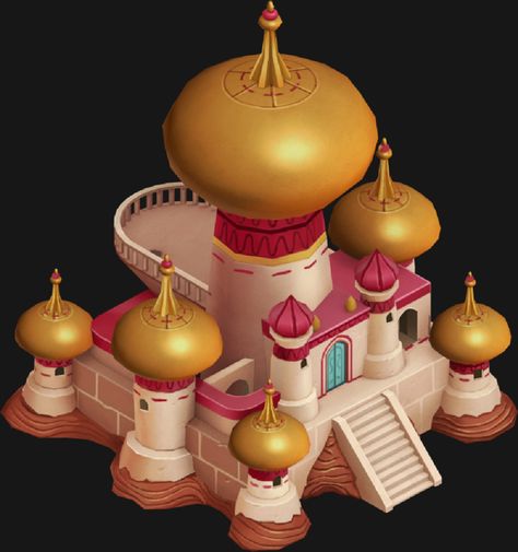 ArtStation - Disney's Enchanted Tales - Aladdin Assets, Johnny Perkins Disney Enchanted, Black Canvas Paintings, Casual Art, Disney Artwork, Game Illustration, Architecture Design Concept, Fantasy City, Minecraft Projects, Game Concept Art