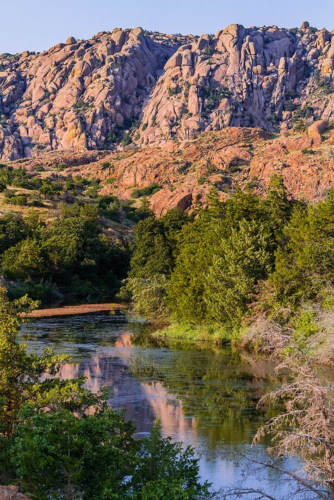 Rugged Beauty Of Wichita Mountains Wildlife Refuge, Indiahoma, Oklahoma Oklahoma Scenery, Wichita Mountains, Oklahoma Travel, Oklahoma History, Travel Oklahoma, Budget Vacation, Budget Planer, Vacation Places, Oklahoma