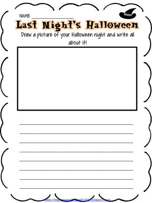 Halloween Writing Activities, Day After Halloween, Halloween Classroom Activities, Best Diy Halloween Costumes, Daycare Themes, Morning Work Activities, Halloween Writing, Halloween Worksheets, Toddler Homeschool