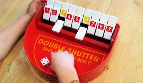 How to play Shut the Box using a printable number line game board. Free printable and instructions included. Number Line Games, Shut The Box Game, Printable Number Line, Box Printable, Line Game, Printable Numbers, Printable Game, Number Line, Game Board